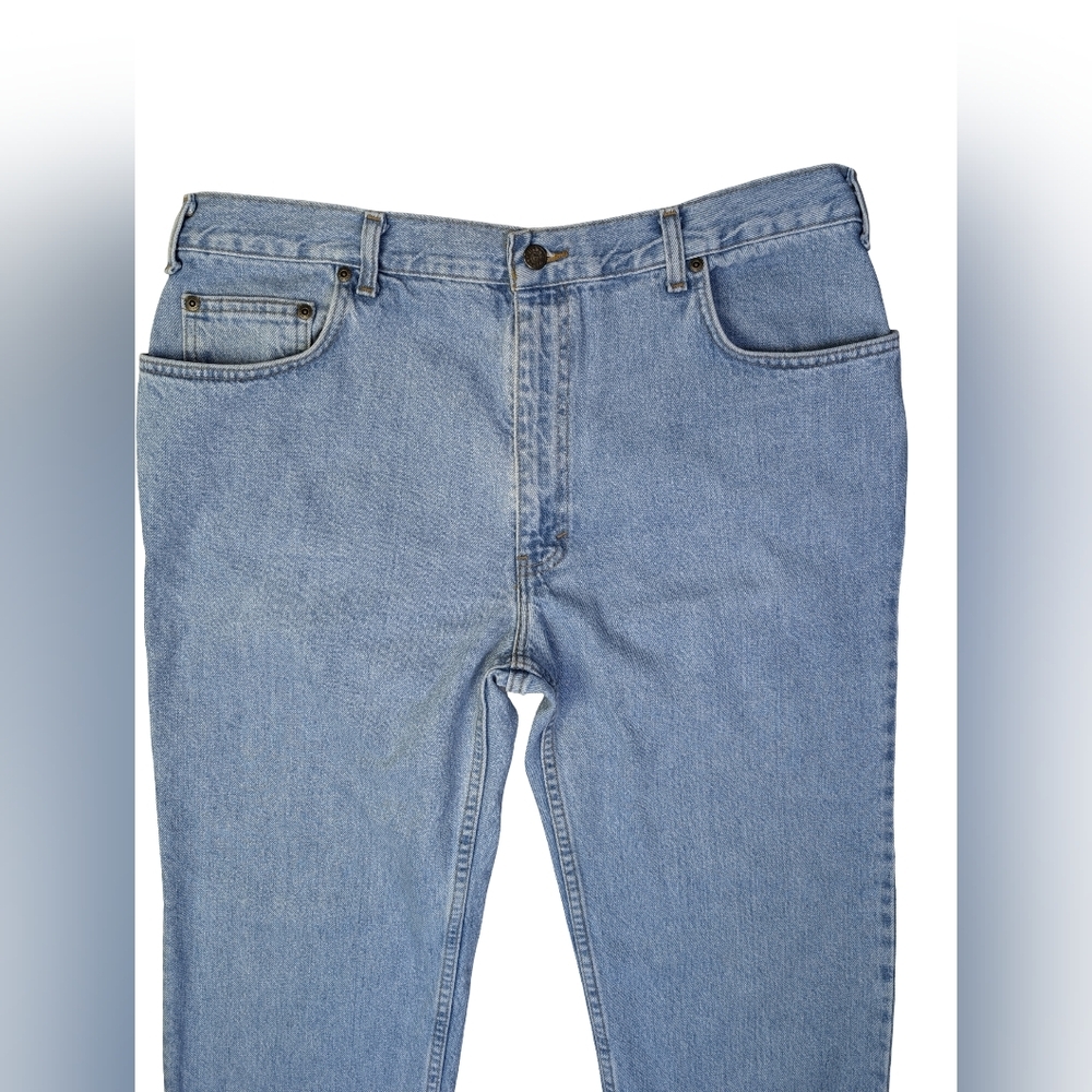 Vintage Denver Hayes Made in Canada 100% Cotton Jeans 38x31 - Picture 3 of 6